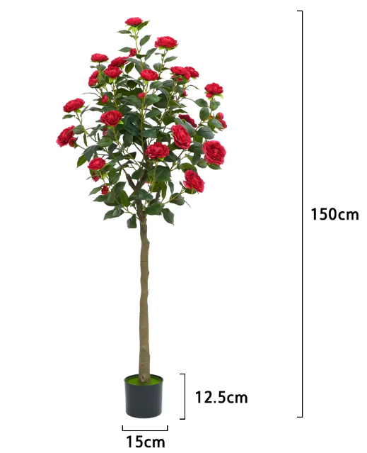 Arbre artificiel Camélias