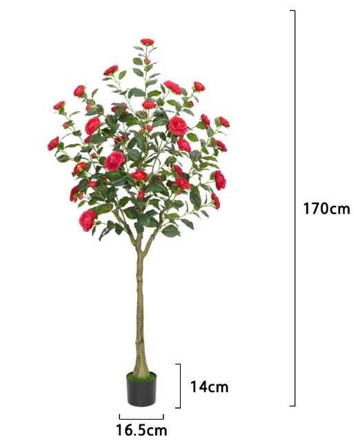 Arbre artificiel Camélias