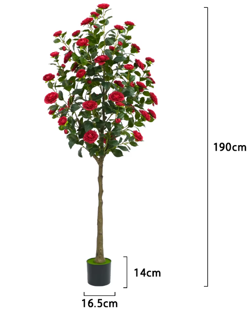 Arbre artificiel Camélias