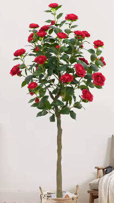 Arbre artificiel Camélias