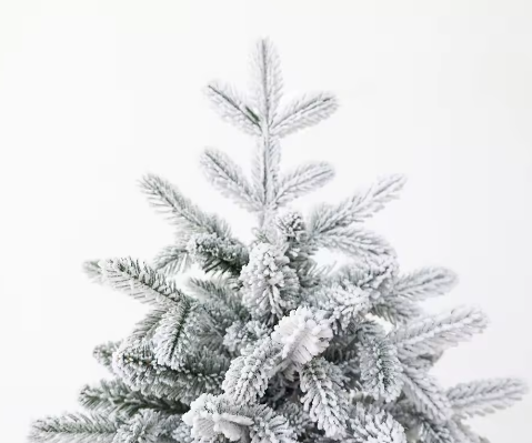 Sapin de noël enneigé artificiel