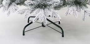 Sapin de noël enneigé artificiel