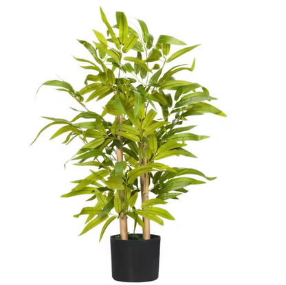 Bambou artificiel en pot