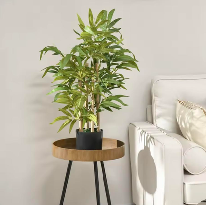 Bambou artificiel en pot