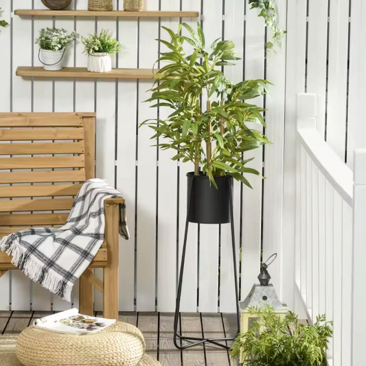 Bambou artificiel en pot